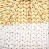 CosmoLiving by Cosmopolitan Seagrass Handmade Two Toned Storage Basket with Handles, Set of 4 17", 15", 13", 12"W, Brown view 4