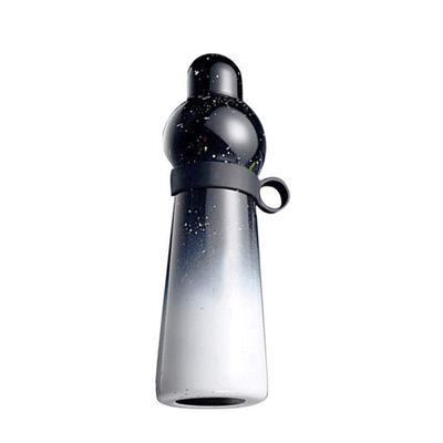 16Oz Sports Water Bottle - Vacuum Insulated Stainless Steel, Hot & Cold, Wide Mouth, Double Walled,Leakproof,for Cycling Hiking Runing School Office HC-47 (Black)