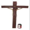 Ebros Large 30 Inches High INRI Jesus Christ Crucified On The Cross Wall Hanging Crucifix Crosses Plaque in Vivid Colors Catholic Christian Sculpture Home Decor Plaque Inspirational Religious Art view 3