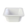 Restaurant Essentials Gastronorm pan melamine container, 1/6 size, 65mm/ 2 1/2" deep, comes in each view 1