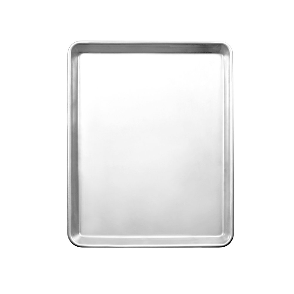 Restaurant Essentials 18" x 26" full size Aluminum sheet pan, 16 gauge, comes in each