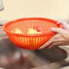 Thunder Group 12.5" plastic wash basket, comes in each view 3