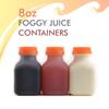 [250 PACK] Empty Plastic Juice Bottles with Tamper Evident Caps 8 OZ - Smoothie Bottles - Ideal for Juices, Milk, Smoothies, Picnic's and even Meal Prep by EcoQuality Juice Containers view 2