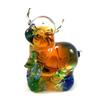 Amore Jewell Chinese Zodiac Collection - Pig, Colored Glaze Glass (Liuli Crystal Glass) ~ New view 1