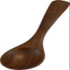 Alpha 907022 Spoon Wood Grain 6.1 x 1.6 inches (15.5 x 4 cm), Walnut Soup Spoon view 1