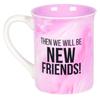 Enesco Our Name is Mud Old and Senile Friendship Coffee Mug, 16 Ounce, Multicolor view 2