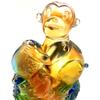 Amore Jewell Chinese Zodiac Collection - Monkey, Colored Glaze Glass (Liuli Crystal Glass) ~ New view 2