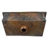 Rectangle Under Mount Copper Sink view 3
