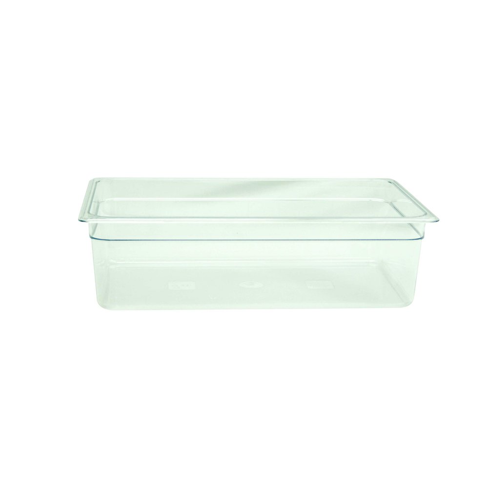 Restaurant Essentials Full size 6 inch deep polycarbonate food pan, comes in each
