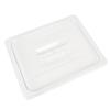 Restaurant Essentials Half size solid cover for polycarbonate food pan, comes in each view 1