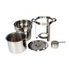 Restaurant Essentials Stainless steel 7 quart round marmite chafer, comes in each view 3