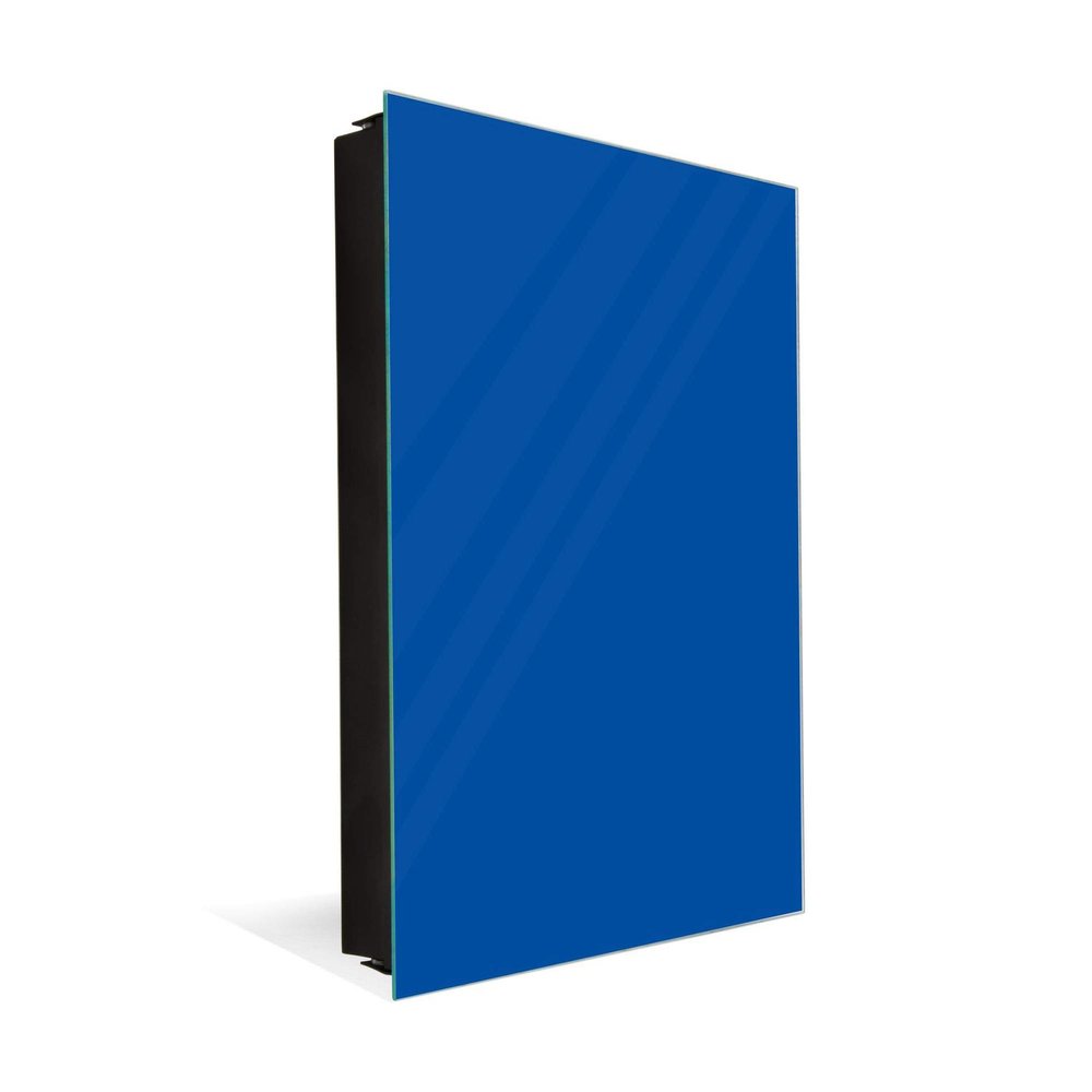 Concept Crystal Key Cabinet Storage Box with Frameless Glass White Board K18B Series of Colors