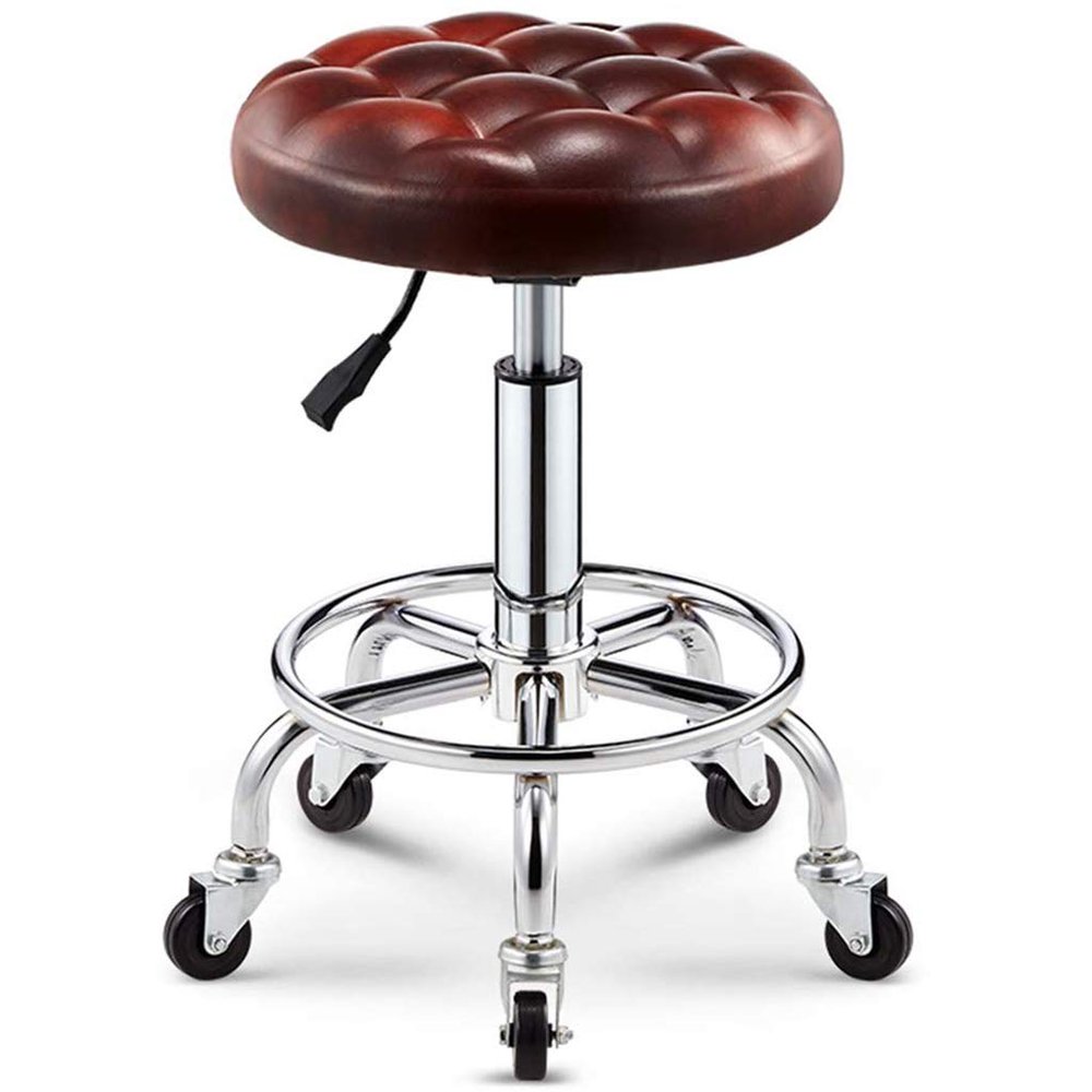 Bar Stool Bar Chair Rotating Lift Back Home High Stool Round Stool Fashion Creative Beauty Stool Swivel Chair