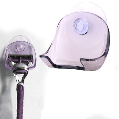 Holder For Shower, Plastic Rack with Suction Shower Cup Hook, No Scratch