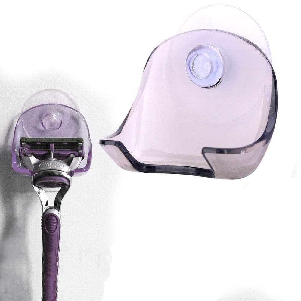 Holder For Shower, Plastic Rack with Suction Shower Cup Hook, No Scratch
