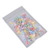 100pcs Frosted Clear Window Flat Colored Metallic Foil Resealable Zipper Seal Bags (Purple, Flat | 1.5oz) view 4