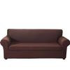 ele ELEOPTION 2 Pieces Microfiber Stretch Couch Slipcover  High Stretch Non-Slip Super Spandex Soft Fabric Sofa Couch Cover Furniture Protector with Kids Pet view 1