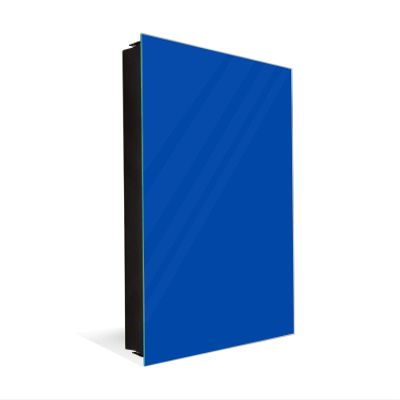 Concept Crystal Key Cabinet Storage Box with Frameless Glass White Board K18B Series of Colors