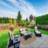 Indoor - Outdoor Area Rugs and Runners Constructed with Superior PET Fiber Made from 100% Purified Recycled Bottles. (5' x 8' Oval, Taupe) view 2