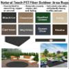Indoor - Outdoor Area Rugs and Runners Constructed with Superior PET Fiber Made from 100% Purified Recycled Bottles. (5' x 8' Oval, Taupe) view 4