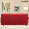 Easy-Going Stretch Sofa Slipcover 1-Piece Sofa Cover Furniture Protector Couch Soft with Elastic Bottom for Kids, Polyester Spandex Jacquard Fabric Small Checks (Sofa, Christmas Red) view 4