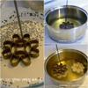 2 pcs. x 10.5 cm. Dok Jok Maker Brass Dessert Mold Lotus Cookies Thai Tools Kitchen view 2