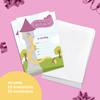 Desert Cactus Rapunzel Happy Birthday Invitations Style 1 Invite Cards (10 Count) With Envelopes Boys Girls Kids Party (10ct) view 2