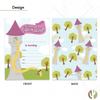 Desert Cactus Rapunzel Happy Birthday Invitations Style 1 Invite Cards (10 Count) With Envelopes Boys Girls Kids Party (10ct) view 4