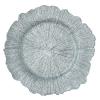 Leeber 31162 Sea Sponge Chargers Plate, Silver - Set of 4 view 1