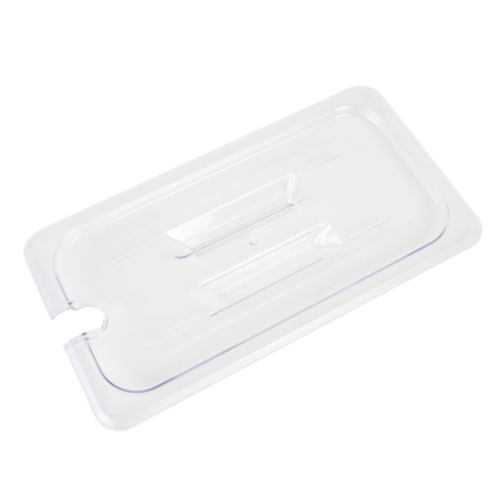 Restaurant Essentials Third size slotted cover for polycarbonate food pan, comes in each