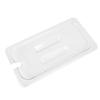 Restaurant Essentials Third size slotted cover for polycarbonate food pan, comes in each view 1