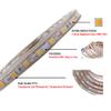 XUNATA LED Light Strip Kit, AC 110-130V Flexible Waterproof Rope Lights, SMD 5050 60 LEDs/M for Indoor Outdoor Commercial Lighting, Accessories Included (Blue, 164ft/50m) view 2