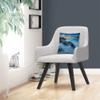 Trademark Fine Art Blue Hour for a Blue Ocean by Mathieu Rivrin, 16x16 Decorative Throw Pillow view 4