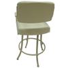 Tobias Designs Inc. Swivel Counter 26" Bar Stool - M-110 Metal Beige Frame view 3