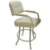 Tobias Designs Inc. Swivel Counter 26" Bar Stool - M-110 Metal Beige Frame view 4