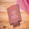 Personalized Coolie 5 Lines Any Text Custom Coolie Coral Pink 2-Pack Personalized Can Drink Thermocoolers view 2