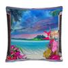 Trademark Fine Art Window to Paradise VII by Leo Kelly, 16x16 Decorative Throw Pillow view 1