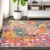 JONATHAN Y Modern Abstract Multi/Yellow Indoor Area Rug, 5x8, Contemporary POP, Transitional, Easy-Cleaning for Living Room, Bedroom, Kitchen, Pet Friendly, Non-Shedding (CTP108A-5) view 3