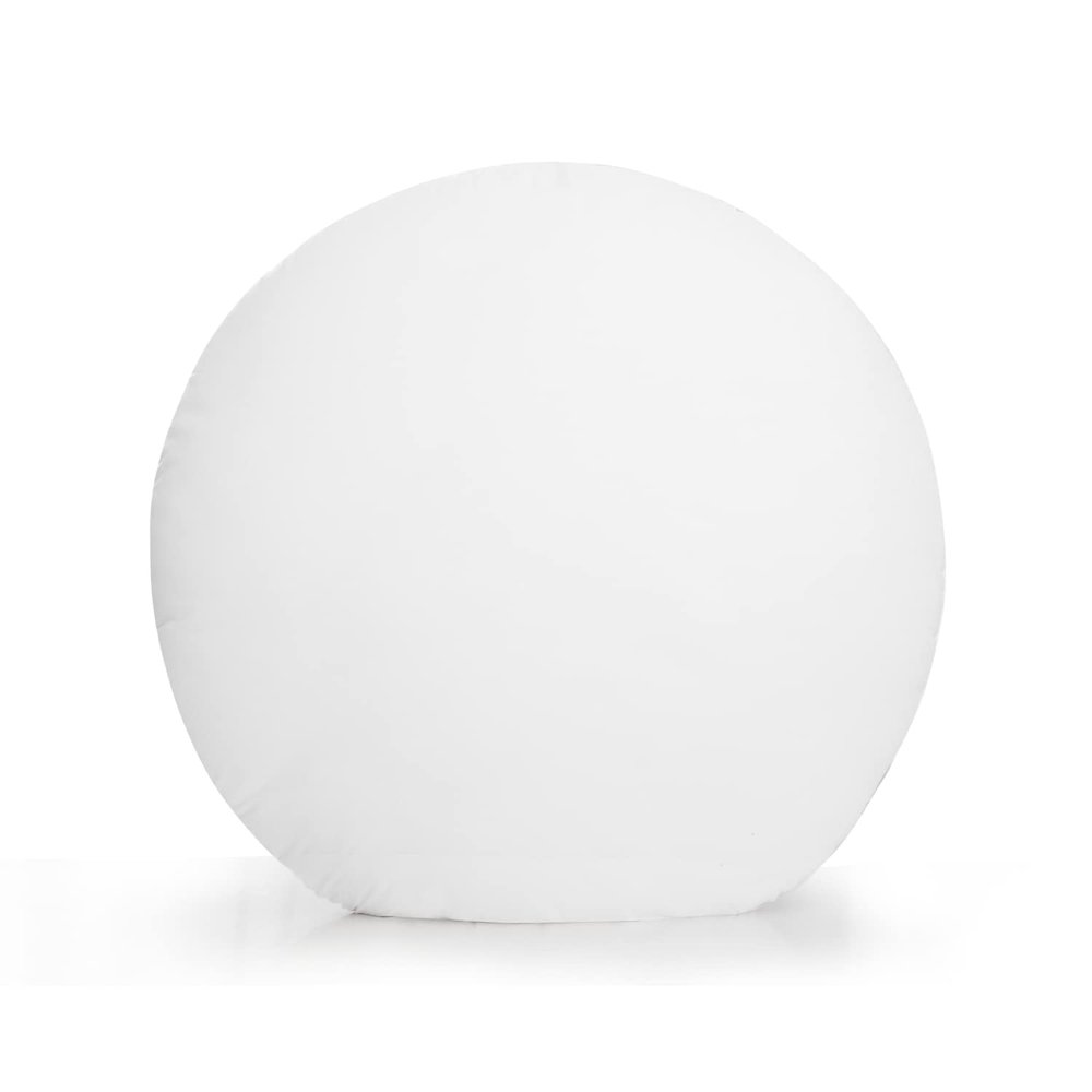 Acanva Decorative Round Throw Pillow Inserts Form Stuffer Cushion Sham Filler, 32'', White