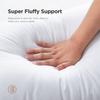 Acanva Decorative Round Throw Pillow Inserts Form Stuffer Cushion Sham Filler, 32'', White view 4
