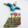 3D Istanbul Turkey Refrigerator Fridge Magnet Tourist Souvenirs Handmade Ceramics Craft Magnetic Stickers Home Kitchen Decoration Travel Gift view 3