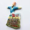3D Istanbul Turkey Refrigerator Fridge Magnet Tourist Souvenirs Handmade Ceramics Craft Magnetic Stickers Home Kitchen Decoration Travel Gift view 4