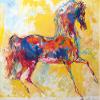 LEROY NEIMAN "Rainbow Horse Custom Framed New Art 31.25" x 38.25" view 2