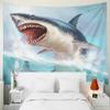 Shorping Cartoon Ocean Animal Tapestry, 60x60Inches Hanging Wall Tapestry for Dcor Living Room Dorm view 2