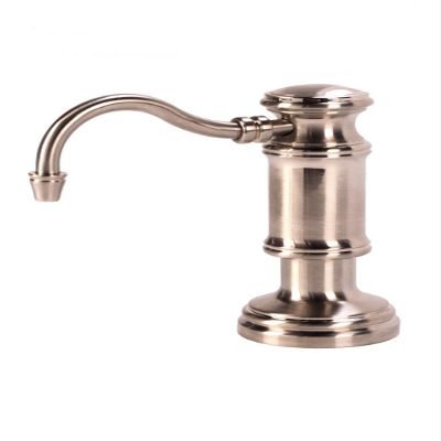 BTI Aqua-Solutions SL5060-BN Traditional Soap Lotion Dispenser with Hook Spout in Brushed Nickel