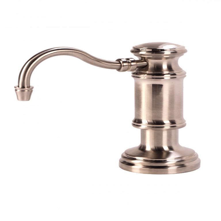 BTI Aqua-Solutions SL5060-BN Traditional Soap Lotion Dispenser with Hook Spout in Brushed Nickel