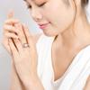 Bansriracha Rings Anniversary Red Cubic Zirconia 925 Sterling Silver Finger Ring for Women Genuine Fashion Jewelry (8) view 4