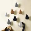 Anixl Hanger Chic Water Drop Bathroom Door Coat Hat Single Hook Holde view 2