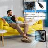 Comfort Zone Box Fan with Carry Handle, 20 inch, 3 Speed Full-Force Air Circulation with Air Conditioner, Floor Fan, Bedroom Fan, Airflow 15.03 ft/sec, Ideal for Home, Bedroom & Office, CZ200ABK view 4