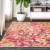 JONATHAN Y Modern Abstract Pink/Orange Indoor Area Rug, 8x10, Contemporary POP, Transitional, Easy-Cleaning for Living Room, Bedroom, Kitchen, Pet Friendly, Non-Shedding (CTP108C-8) view 3